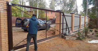 Купить услугу монтаж ворот Иркутск, цена от 2624 руб.