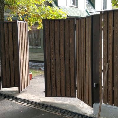 Купите и Закажите Ворота Гармошка: Лучшая Цена от 47910 руб, Установка под Ключ и Доставка в Иркутске и по Области