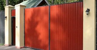 Купить ворота из профнастила Иркутск, цена от 4146 руб.
